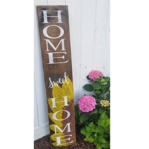 Wooden 4 Foot Home Sweet Home Sign